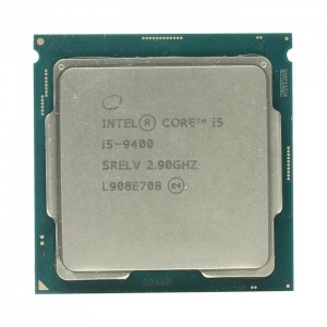 Процессор Intel Core i5-9400 OEM (Coffee Lake, 14nm, C6/T6, Base 2,90GHz, Turbo 4,10GHz, UHD 630, L3 9Mb, TDP 65W, S1151) OEM (744044)