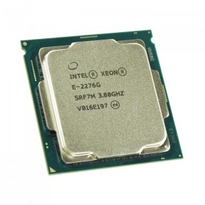 Xeon E-2276G 6 Cores, 12 Threads, 3.8/4.9GHz, 12M, DDR4-2666, Graphics, 80W OEM