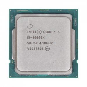 Процессор Intel Core I5-10600K BOX (Comet Lake, 14nm, C6/T12, Base 4,10GHz, Turbo 4,80GHz, UHD 630, L3 12Mb, TDP 125W, vPro, w/o cooler, S1200) (188647) BOX