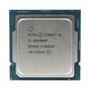 Процессор Intel Core I5-10600KF OEM (Comet Lake, 14nm, C6/T12, Base 4,10GHz, Turbo 4,80GHz, Without Graphics, L3 12Mb, TDP 125W, S1200) (718748)